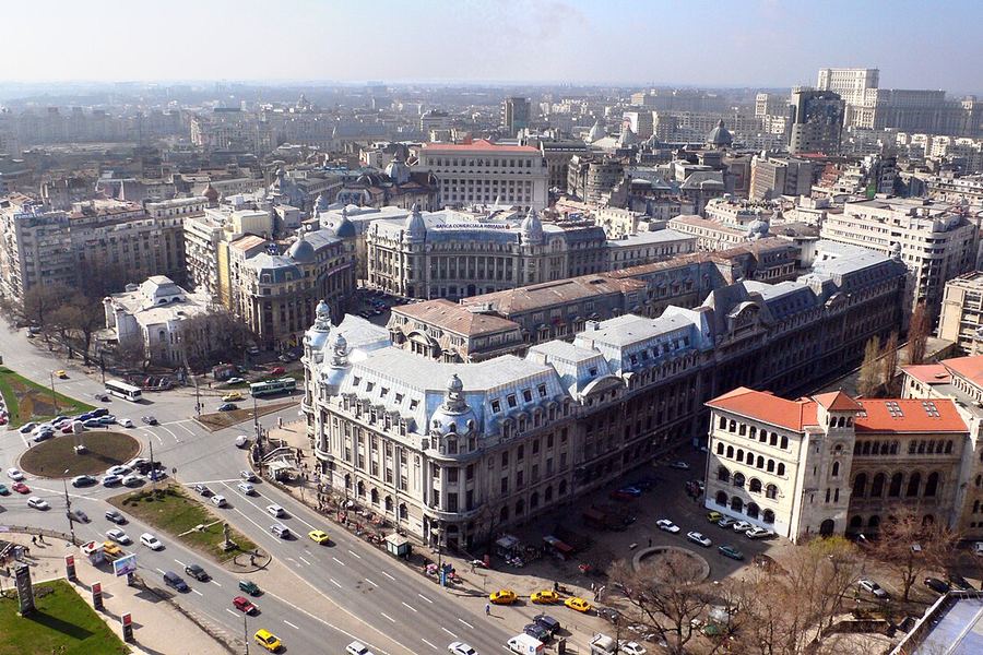 Bucharest cityscape