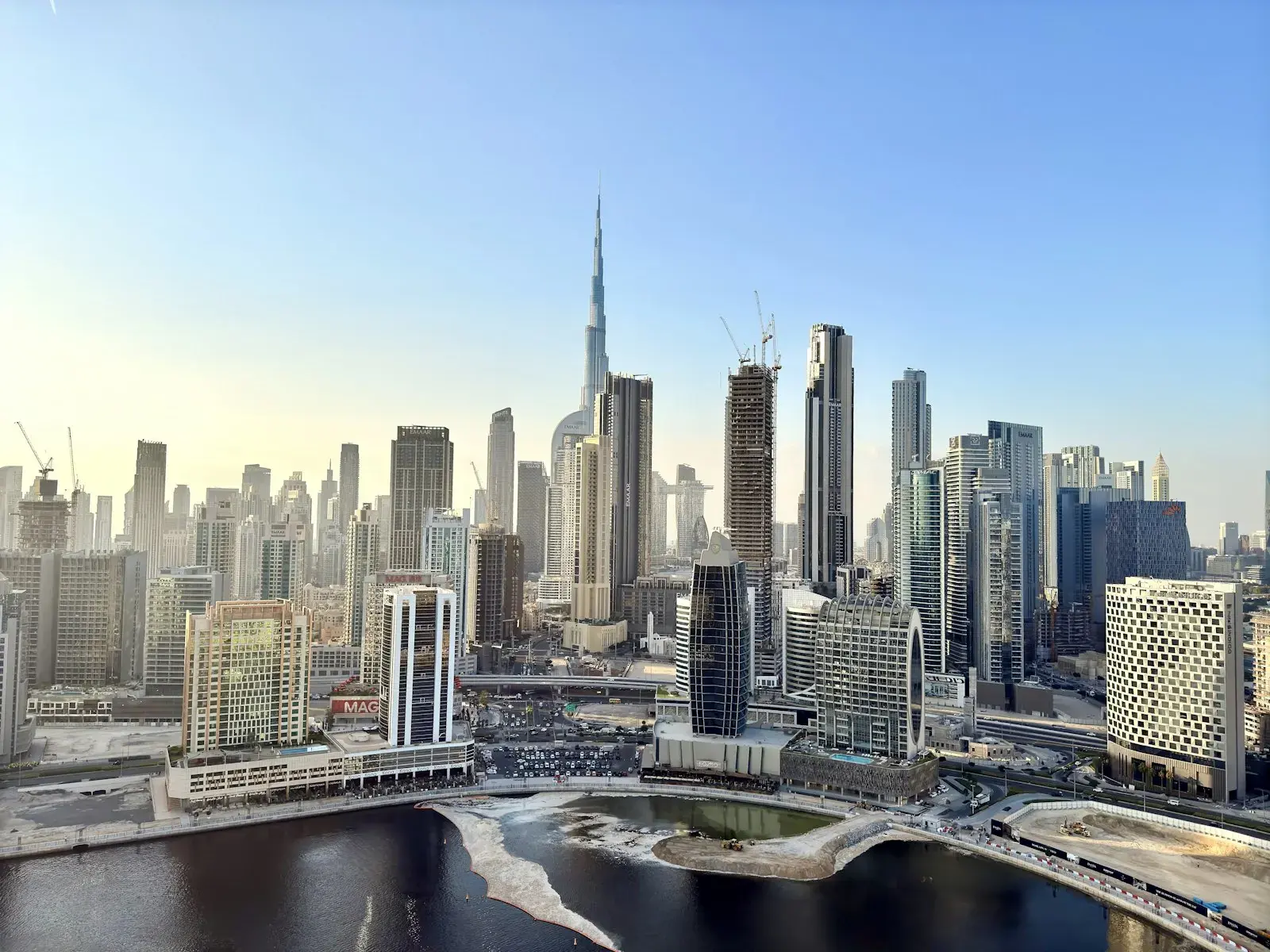 Dubai skyline with Burj Khalifa, representing hiring through an Employer of Record in the UAE